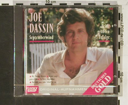 Dassin,Joe: Seine größten Erfolge,Septemberwind, Columbia(468092 2), A, FS-New, 1991 - CD - 94544 - 10,00 Euro