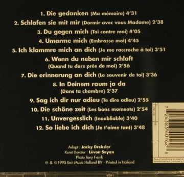 Aznavour,Charles: Du Und Ich, EMI(), NL, 1995 - CD - 98334 - 7,50 Euro