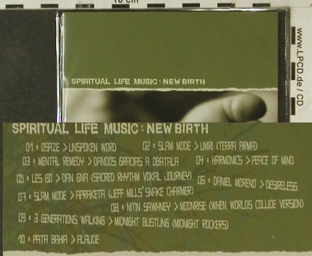 V.A.Spiritual Life Music: New Birth,10Tr.,Promo, Digi, Spirit.L.M(SLM 360), ,  - CD - 61987 - 3,00 Euro