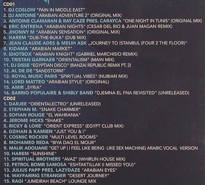 V.A.The Arabian Club Night: #02, by DJ Ralph von Richthoven, Clubstar(cls0001762), , 2009 - 2CD - 80042 - 7,50 Euro