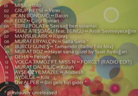 V.A.Turkish Pop Hits 3: Misa...DvL Alper, Digi, FS-New, Lola's World(CLS0002492), EU, 2011 - CD - 80820 - 7,50 Euro