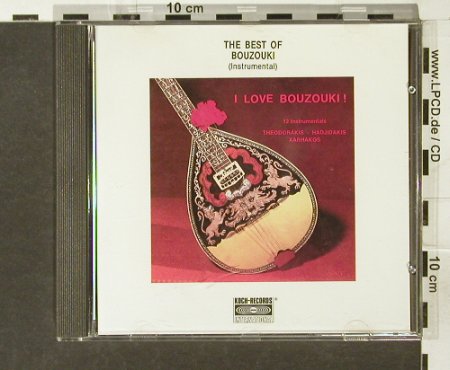 V.A.The Best of Bouzouki: I love Bouzouki, Koch(), A, 1988 - CD - 84050 - 7,50 Euro