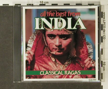 V.A.All the Best from India: 8 Classical Ragas, Cluc(CLUC CD54), CDN,  - CD - 84177 - 5,00 Euro