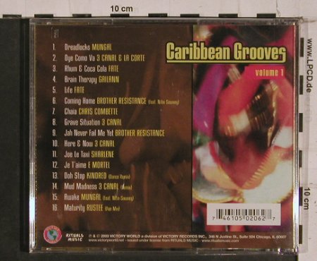 V.A.Caribbean Grooves: Vol.1, Mungal...Rustee, FS-New, Victory World(VR206), US, co, 2003 - CD - 84375 - 6,00 Euro