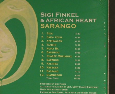 Finkel,Sigi+African Heart: African Echoes, FS-New, Edel(), A, 2000 - CD - 94136 - 10,00 Euro
