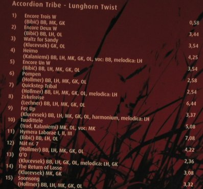 Accordion Tribe: Lunghorn Twist, Digi, Intuition(INT 3389 2), D, 2006 - CD - 97583 - 10,00 Euro