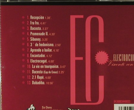 Electrocugat: Visconti Con Hielo, Sonido Denso SL(), EU, 2001 - CD - 50295 - 7,50 Euro