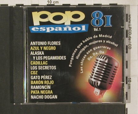 V.A.Pop Espanol 81 Vol.1: Antonio Flores...Nacho Dogan, Orbis Fabbri(81-1), E,  - CD - 50589 - 5,00 Euro