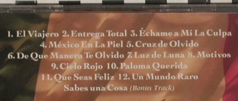 Miguel,Luis: Mexico en la Piel, WB(6197729), MEX, 2004 - CD - 50625 - 5,00 Euro