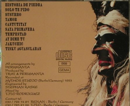 Perumanta: Historia De Piedra, Renan/Tjto(), D,  - CD - 51041 - 5,00 Euro