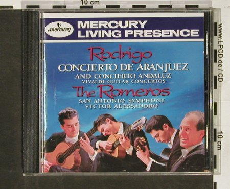 Romeros: Rodrigo, Concerto de Aranuez, Mercury(434 369-2), D, 1996 - CD - 58714 - 7,50 Euro