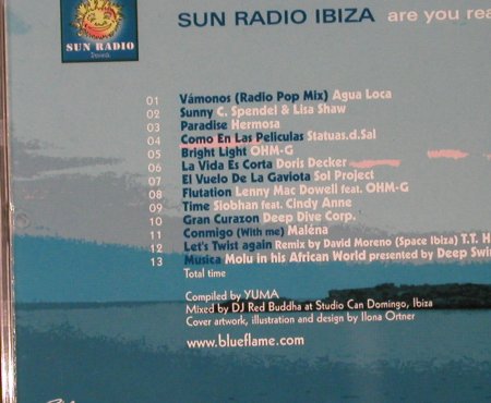 V.A.Sun Radio Ibiza: Are You Ready, Blue Flame(), ,  - CD - 59308 - 5,00 Euro