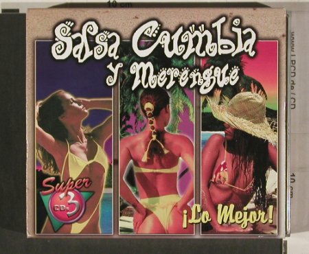 V.A.Salsa Cumbia & Merengue: i Lo Mejor, Boxed, Multimusic(CD3-8309-2), MEX, 1999 - 3CD - 80192 - 7,50 Euro