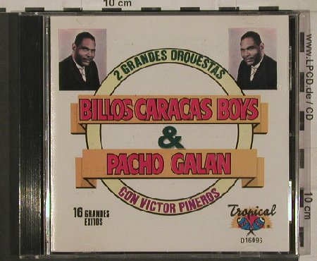 Billo's Caracas Boys & Pacho Galan: Con Victor Pineros, Tropical(D16096), Columbia, 1991 - CD - 80382 - 10,00 Euro