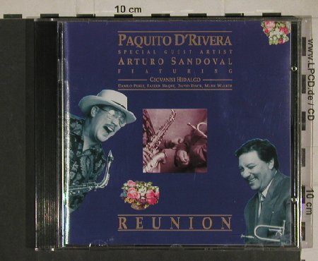 D'Rivera,Paquito f. A.Sandoval: Reunion, Messidor(15805-2), D, 1991 - CD - 80462 - 5,00 Euro