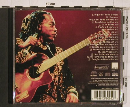 Nascimento,Milton: Tambores De Minas-Ao Vivo, Live, WEA(), D, 1998 - CD - 84449 - 7,50 Euro