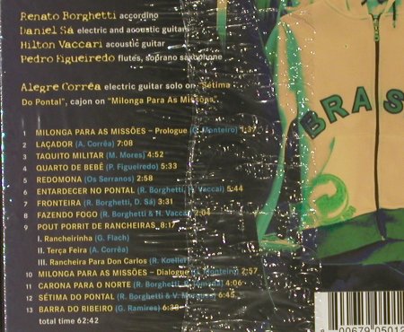 Renato Borghetti: Gauchos, Digi, FS-New, Quinton(Q-0501-2), , 2005 - CD - 93163 - 11,50 Euro