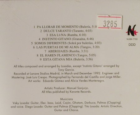 Losadas: Pa Llorar De Momento, FS-New, Nuba(7703), E, 1992 - CD - 93288 - 10,00 Euro