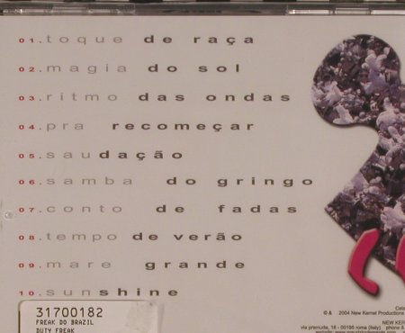 Freak Do Brazil: Duty Freak, FS-New, New Kernel Prod.(KNL07), , 2004 - CD - 99786 - 7,50 Euro