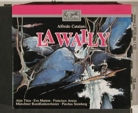 Catalani,Alfredo: La Wally, Box, Eurodisc(RD 69073), D, 1990 - 2CD - 80215 - 12,50 Euro