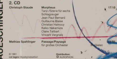 V.A.Donaueschinger Musiktage 1990: Luigi Nono, Bruno Maderna, Col Legno(AU 31819), D, 1991 - 2CD - 80296 - 25,00 Euro