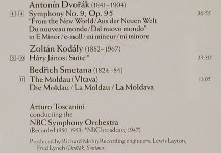 Dvorák,Antonin / Kodaly / Smetana: Symphonie No.9/Hary Janos Suite..., RCA Gold Seal(GD 60279), D, 1990 - CD - 80311 - 7,50 Euro