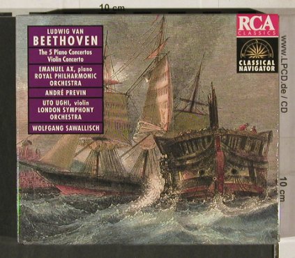 Beethoven,Ludwig van: The 5 Piano Concerto,ViolinConcerto, RCA(74321 30366 2), D,BoxSet, 1995 - 3CD - 80318 - 15,00 Euro