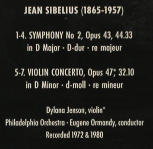 Sibelius,Jean: Symphonie No. 2, Violin Concerto, RCA(74321 17904 2), D, 1994 - CD - 80329 - 7,50 Euro