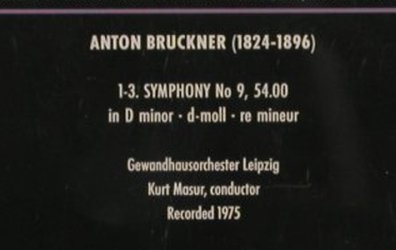Bruckner,Anton: Symphonie No. 9, RCA(74321 29247 2), D, 1995 - CD - 80331 - 7,50 Euro