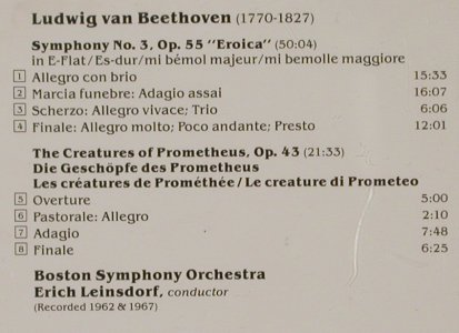 Beethoven,Ludwig Van: Symphony No.3 "Eroica", RCA Victor(VD 60786), D, 1991 - CD - 80345 - 7,50 Euro