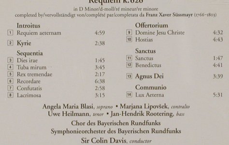 Mozart,Wolfgang Amadeus: Requiem, RCA Victor(RD 60599), D, 1991 - CD - 80349 - 12,50 Euro