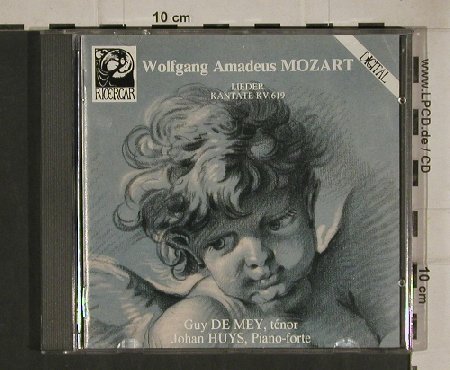 Mozart,Wolfgang Amadeus: Lieder, Kantate KV 619, Ricercar(RIC 035009), F,  - CD - 80547 - 10,00 Euro