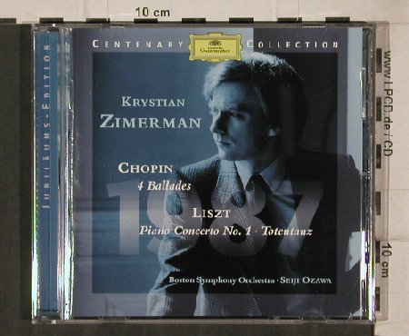 Zimerman,Krystian: Chopin & Liszt, D.Gr.(459 053-2), D, 1988 - CD - 81245 - 10,00 Euro