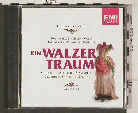 Straus,Oscar: Ein Walzer Traum, EMI(5 65965 2), NL, 1996 - CD - 81309 - 7,50 Euro