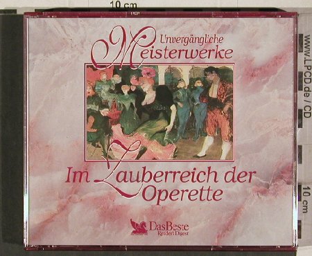 V.A.Unvergängliche Meisterwerke: Im Zauberreich der Operette, Das Beste(5967), D, 1992 - 3CD - 81326 - 7,50 Euro