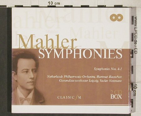 Mahler,Gustav: Symphony No. 4-5, Digi, Classic fm(93742), ,  - 2CD - 81333 - 5,00 Euro