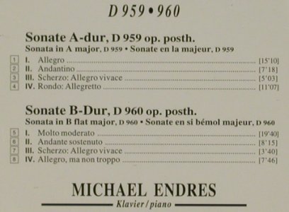 Schubert,Franz: Klaviersonaten D537,568,840/959,960, Capriccio/WDR(49 075 3/076 0), D, 1996 - CD*2 - 81396 - 7,50 Euro