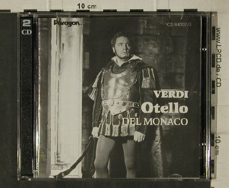Verdi,Guiseppe: Otello, rec. 1959, Paragon(PCD 84002/3), I, 1986 - 2CD - 81447 - 6,00 Euro