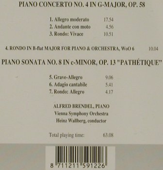 Beethoven,Ludwig van: Piano Concerto No. 4/Rondo f.Piano, Turnabout Vox(1159122), NL, 1994 - CD - 81491 - 10,00 Euro