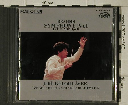Brahms,Johannes: Symphony No.1 in c minor op.68, Supraphon(CO-2304), J, 1988 - CD - 81496 - 12,50 Euro