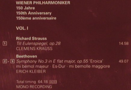 Wiener Philharmoniker: 150 Jahre-Strauss,Till Eulensp.op28, Decca(433 331-2), D, 1991 - CD - 81501 - 5,00 Euro