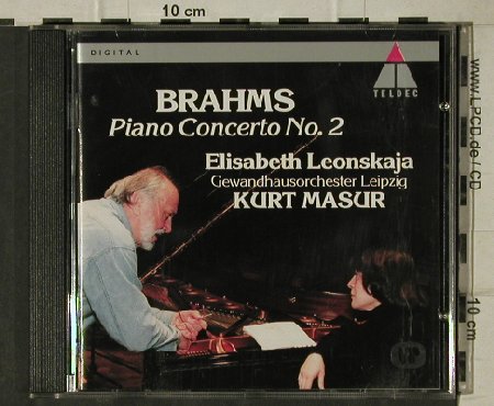 Brahms,Johannes: Piano Concerto No.2, Teldec(4509-94544-2), D, 1993 - CD - 81504 - 7,50 Euro