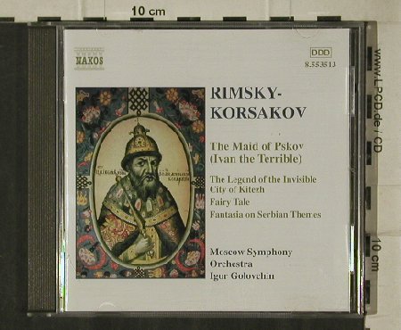 Rimsky-Korsakov,Nicolai: The Maid of Pskov, Naxos(8.553513), , 2000 - CD - 81531 - 5,00 Euro