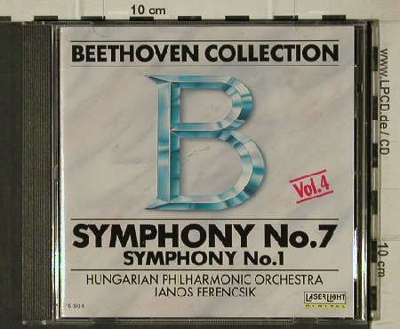 Beethoven,Ludwig van: Sinfonien Nr.7 & 1   Vol.3, LaserLight(15 904), D, 1988 - CD - 81567 - 5,00 Euro