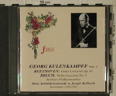 Kulenkampff,Georg - Vol.4: Beeth: op.61 / Bruch Violin C. No.1, Strings(QT 99.376), A, 1998 - CD - 81615 - 5,00 Euro