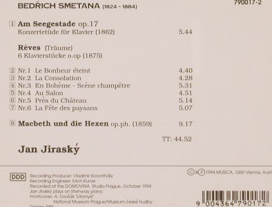 Smetana,Bedrich: Am Seegestade, Reves, Macbeth.., Musica Classics(790017-2), A, 1994 - CD - 81704 - 6,00 Euro