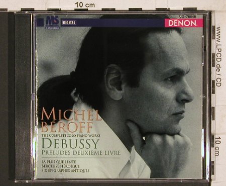 Debussy,Claude: Preludes, Book 2 - Michel Béroff, Denon(CD-78848), US, 1996 - CD - 81735 - 10,00 Euro