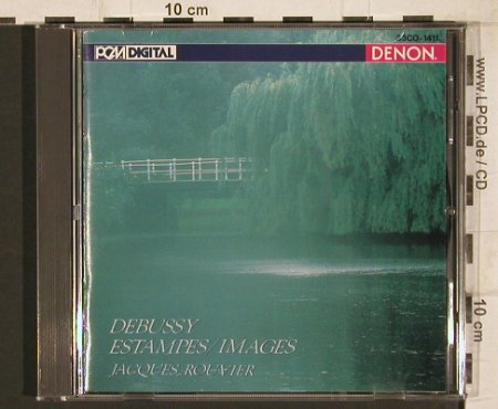Debussy,Claude: Estampes,Images - Jacques Rouvier, Denon(33CO-1411), J, 1987 - CD - 81740 - 10,00 Euro