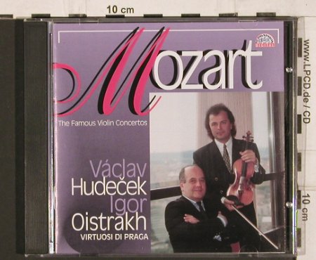 Mozart,Wolfgang Amadeus: The Famous Violin Concertos, Supraphon(11 2240-2 031), CZ,vg+/m-, 1994 - CD - 81764 - 5,00 Euro