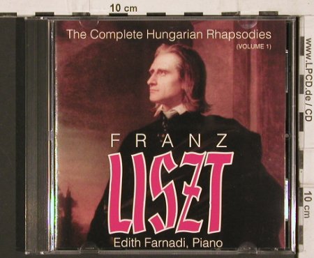Liszt,Franz: The Complete Hungarian Rhapsodies, MCA, Vol.1(MCAD-10328), US, 1991 - CD - 81799 - 10,00 Euro